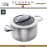 Антипригарная кастрюля CTX с крышкой, D 20 см, V 3.5 л, индукционная, SCANPAN