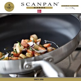 Набор антипригарных сковород CTX, D 20 см и 26 см, индукционное дно, SCANPAN, Дания