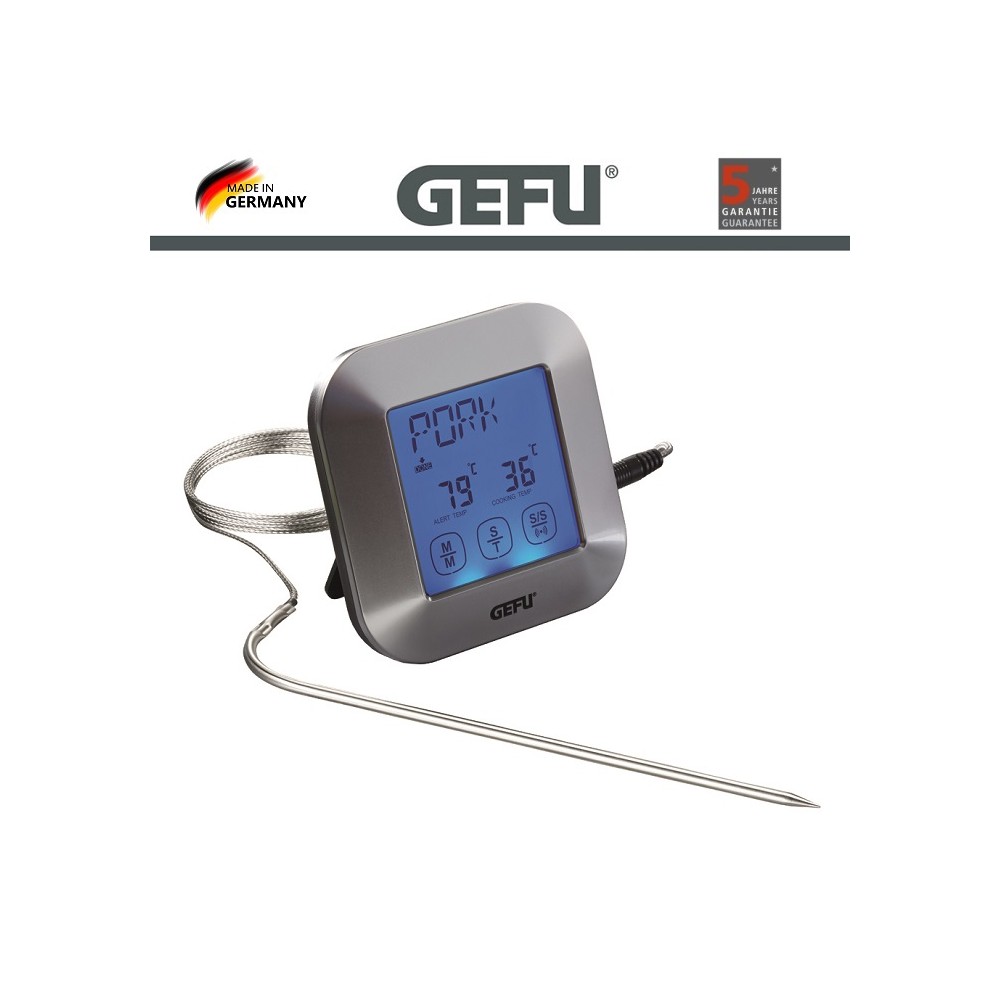 Термометр PUNTO электронный с щупом, GEFU