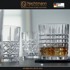 Высокий стакан SQAURE, 375 мл, бессвинцовый хрусталь, серия HIGHLAND, Nachtmann