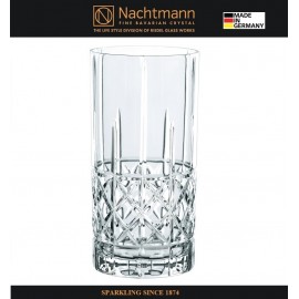 Набор высоких стаканов HIGHLAND, 4 шт, 375 мл бессвинцовый хрусталь, Nachtmann