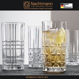 Высокий стакан STRAIGHT, 375 мл бессвинцовый хрусталь, серия HIGHLAND, Nachtmann