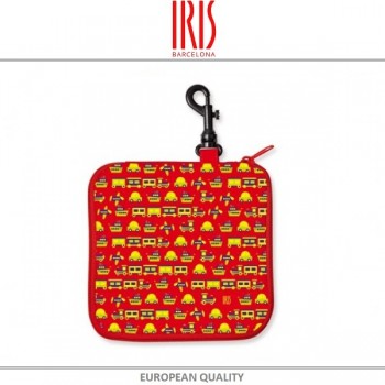 Детская термобутербродница SNACK RICO Машинки II, 16 х 16 см, IRIS Barcelona