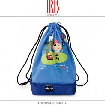 Рюкзак с термоланчбоксом 2 в 1 SNACK RICO Пираты, IRIS Barcelona
