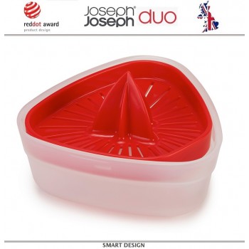 Сквизер DUO для цитрусовых и контейнером для сока, Joseph Joseph