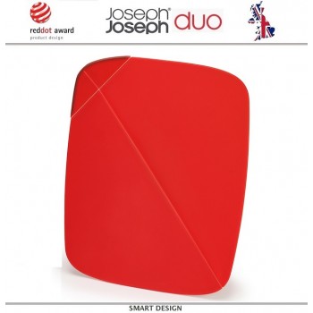 Доска DUO складная, красный, Joseph Joseph