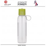 Бутылка Dot Active с контролем потребления воды, 750 мл, зеленая, Joseph Joseph