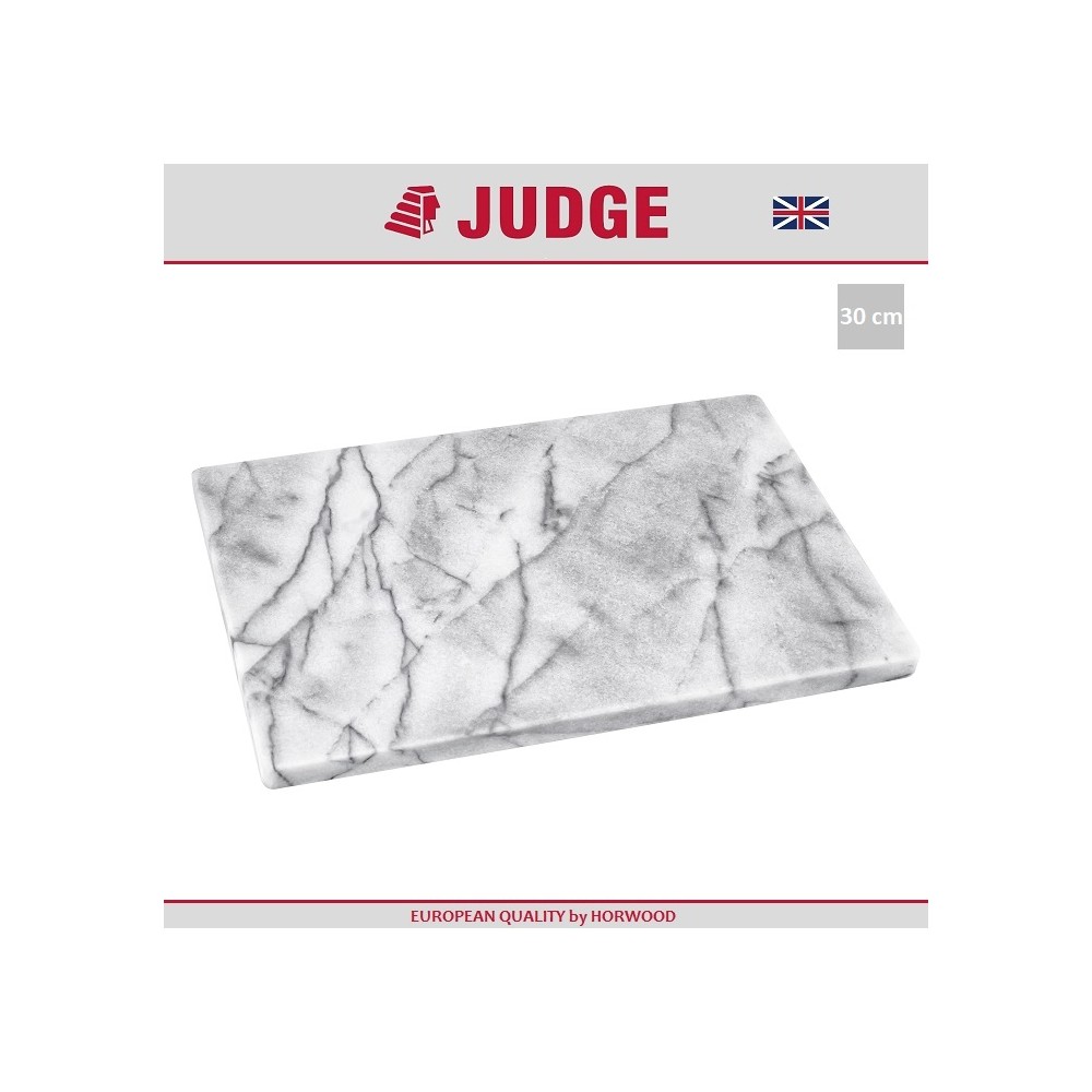 Доска Marble для сервировки угощений, 30 х 20 см, мрамор, JUDGE