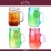 Набор банок Drink Jar для холодных напитков, 4 шт 400 мл, KILNER