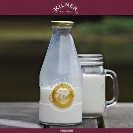 Бутылка Milk Bottle для молока, 500 мл, стекло, KILNER