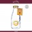 Бутылка Milk Bottle для молока, 500 мл, стекло, KILNER