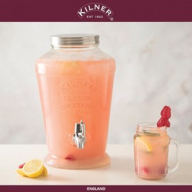Диспенсер Cocktail для лимонада и холодных напитков, 6 л, KILNER