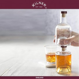 Бутылка 2 в 1 для масла и уксуса, 0.3 л; 0.35 л, стекло, KILNER, Англия
