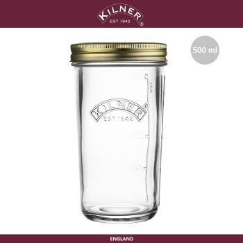 Банка Preservation с широким горлышком, 500 мл, KILNER