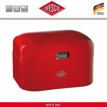 Контейнер для хранения продуктов Mini Grandy, L 28 см, W 22 см, цвет красный, сталь, Wesco