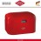 Контейнер для хранения продуктов Mini Grandy, L 28 см, W 22 см, цвет красный, сталь, Wesco