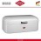 Контейнер для хранения продуктов Grandy, L 42 см, W 22 см, цвет белый, сталь, Wesco