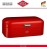 Контейнер для хранения продуктов Grandy, L 42 см, W 22 см, цвет красный, сталь, Wesco