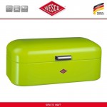 Контейнер для хранения продуктов Grandy, L 42 см, W 22 см, цвет зеленый, сталь, Wesco