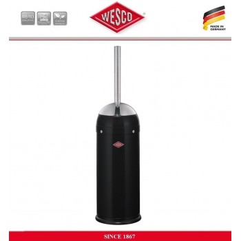 Ершик для унитаза, цвет черный, сталь, Wesco