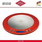 Весы кухонные электронные на 5 кг, цвет красный, серия Digital Scale, Wesco