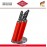 Набор кухонных ножей на подставке, 5 предметов, цвет красный, серия PIPE, Wesco