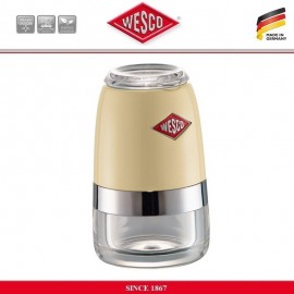 Мельница для соли, перца, сушеных трав, H 10 см, цвет слоновая кость, серия GRINDER, Wesco