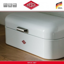 Контейнер для хранения продуктов Grandy, L 42 см, W 22 см, цвет красный, сталь, Wesco