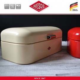 Контейнер для хранения продуктов Mini Grandy, L 28 см, W 22 см, цвет слоновая кость, сталь, Wesco