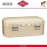 Контейнер для хранения продуктов Grandy, L 42 см, W 22 см, цвет слоновая кость, сталь, Wesco