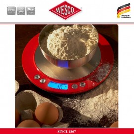 Весы кухонные электронные на 5 кг, цвет слоновая кость, серия Digital Scale, Wesco