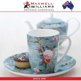Пара чайная Midnight Flowers в подарочной упаковке, 250 мл, серия William Kilburn, Maxwell & Williams
