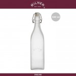 Бутылка Clip Top, 0.55 л, белое матовое стекло, KILNER