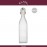 Бутылка Clip Top, 0.55 л, белое матовое стекло, KILNER