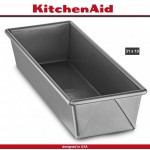 Антипригарная форма Prof для кекса, хлеба, 31 х 10 см, профессиональная сталь, KitchenAid 