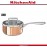 Сотейник 3 Ply Steel & Copper, 1.5 л, 16 см, сталь 18/10, медь, индукционное дно, KitchenAid 