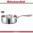 Ковшик 3 Ply Steel с носиком, 16 см, сталь 18/10, индукционное дно, KitchenAid 