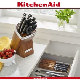 Набор ножей для стейка, 6 шт, в деревянном чехле, KitchenAid