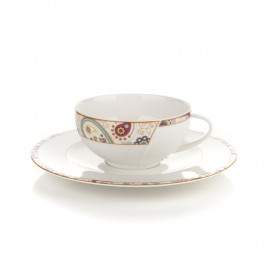 Сервиз чайный на 6 персон, 16 предметов, декор Paisley Mystic, серия Achat Diamant, KOENIGLICH TETTAU
