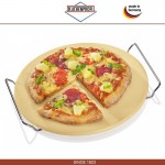 PIZZA STONE Камень для выпечки пиццы с подставкой, 30.5 см, Kuchenprofi