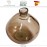 Ваза METALLIC SIMPLICITY, прозрачно коричневый, H 33 см, SAN MIGUEL