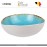 Миска LAGUNA AZZURO ручной работы, L 19 см, W 17,5 см, H 6 см, каменная керамика, COSY&TRENDY