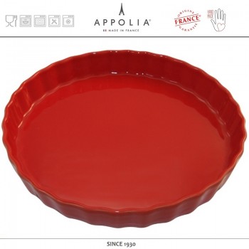 Форма большая для пирога DELICES CHERRY, D 30 см, керамика ручной работы, APPOLIA