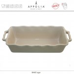Форма для кекса, рулета DELICES CREAM, 33 х 13.5 см, керамика ручной работы, APPOLIA