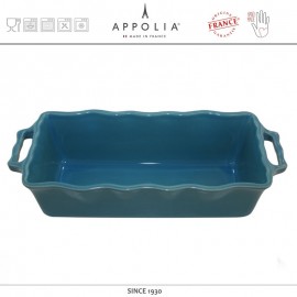 Форма для кекса, рулета DELICES CURACAO, 33 х 13.5 см, керамика ручной работы, APPOLIA