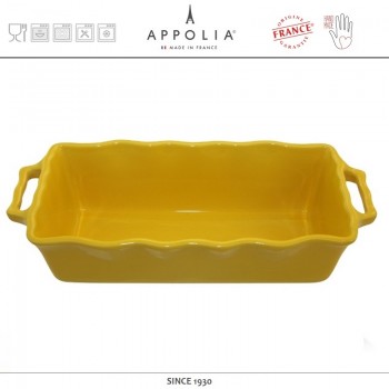 Форма для кекса, рулета DELICES GRAPEFRUIT, 33 х 13.5 см, керамика ручной работы, APPOLIA