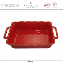 Форма прямоугольная M DELICES CHERRY, 30.5 х 17.6 см, керамика ручной работы APPOLIA