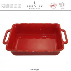 Форма прямоугольная L DELICES CHERRY, 34 х 20.4 см, керамика ручной работы, APPOLIA