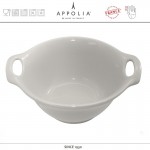 Миска средняя HARMONIE PEARL GREY, 1.6 л, D 21.8 см, керамика ручной работы, APPOLIA