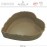 Форма "Сердце" DELICES SAND, 29 х 26 см, керамика ручной работы, APPOLIA